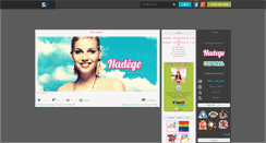 Desktop Screenshot of nadege-central.skyrock.com