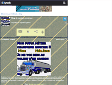 Tablet Screenshot of camion-remorque.skyrock.com