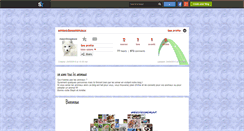 Desktop Screenshot of amiesdesanimaux.skyrock.com