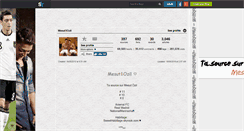 Desktop Screenshot of mesut1ozil.skyrock.com