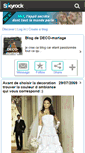 Mobile Screenshot of deco-mariage.skyrock.com