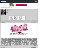 Tablet Screenshot of hijab-style.skyrock.com