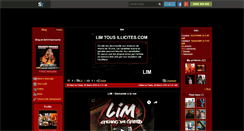 Desktop Screenshot of lim57represente.skyrock.com