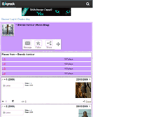 Tablet Screenshot of brendaxmusics.skyrock.com