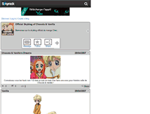 Tablet Screenshot of chocola-and-vanilla.skyrock.com