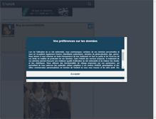 Tablet Screenshot of noemie19922009.skyrock.com