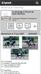 Mobile Screenshot of dressage-eschau.skyrock.com