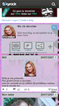 Mobile Screenshot of hilarystyle.skyrock.com