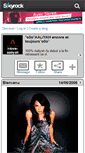 Mobile Screenshot of i-love-aaliyah.skyrock.com