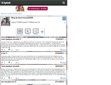 Tablet Screenshot of dans-ma-bulle2009.skyrock.com