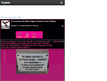 Tablet Screenshot of images-belles.skyrock.com