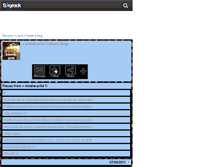 Tablet Screenshot of amelie-pr0d.skyrock.com