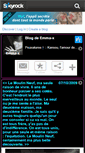 Mobile Screenshot of emma-x.skyrock.com