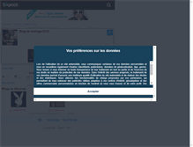 Tablet Screenshot of mariage-2012.skyrock.com