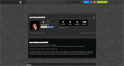 Desktop Screenshot of metalmania666.skyrock.com
