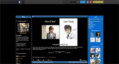 Desktop Screenshot of eeteuk-heechul.skyrock.com