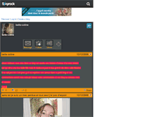 Tablet Screenshot of belle-coline.skyrock.com