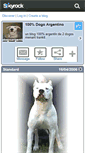 Mobile Screenshot of dogoargentino75.skyrock.com