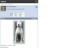 Tablet Screenshot of dogoargentino75.skyrock.com