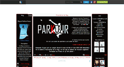 Desktop Screenshot of parkour-france.skyrock.com