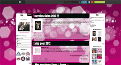 Desktop Screenshot of minimissemeline51.skyrock.com