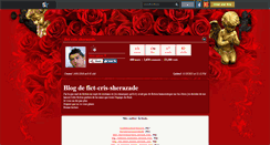 Desktop Screenshot of fict-cris-sherazade.skyrock.com