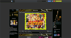 Desktop Screenshot of dragonball-ball.skyrock.com