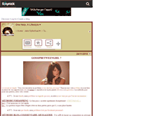 Tablet Screenshot of gossipbetweengirl.skyrock.com