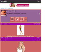 Tablet Screenshot of gisele-blog.skyrock.com