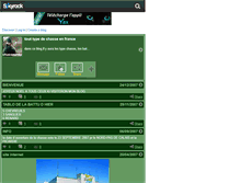 Tablet Screenshot of chasseurdu80.skyrock.com