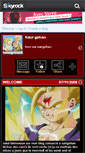 Mobile Screenshot of futurgohan84.skyrock.com