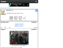 Tablet Screenshot of ga-la-xie.skyrock.com