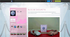 Desktop Screenshot of choupette.skyrock.com