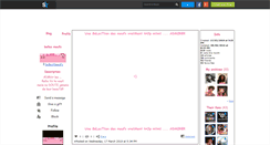 Desktop Screenshot of bellesxmeufs.skyrock.com