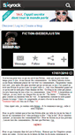 Mobile Screenshot of ficti0n-bieberjustin.skyrock.com