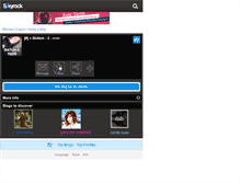 Tablet Screenshot of bi4tch-2-reve.skyrock.com