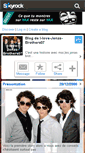 Mobile Screenshot of i-love-jonas-brothers07.skyrock.com