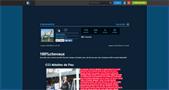 Desktop Screenshot of cheval-world.skyrock.com