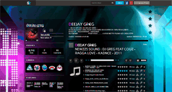 Desktop Screenshot of deejay-greg.skyrock.com