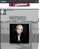 Tablet Screenshot of cb-kiro.skyrock.com