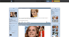 Desktop Screenshot of emma-watslove.skyrock.com