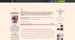 Desktop Screenshot of marine-boudou.skyrock.com