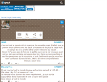 Tablet Screenshot of 9mois2009.skyrock.com