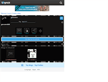 Tablet Screenshot of giovanni508.skyrock.com