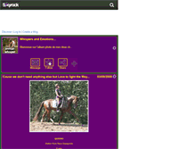 Tablet Screenshot of animal-whisper.skyrock.com