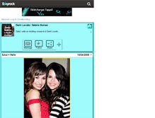 Tablet Screenshot of demi-selena-lovato-gomez.skyrock.com