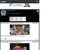 Tablet Screenshot of beyblade-ultimate.skyrock.com