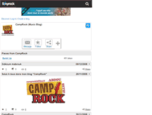 Tablet Screenshot of camprockmusical.skyrock.com