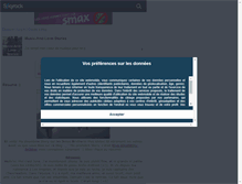 Tablet Screenshot of music-and-love-stories.skyrock.com