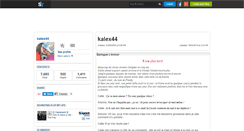 Desktop Screenshot of kalex44.skyrock.com
